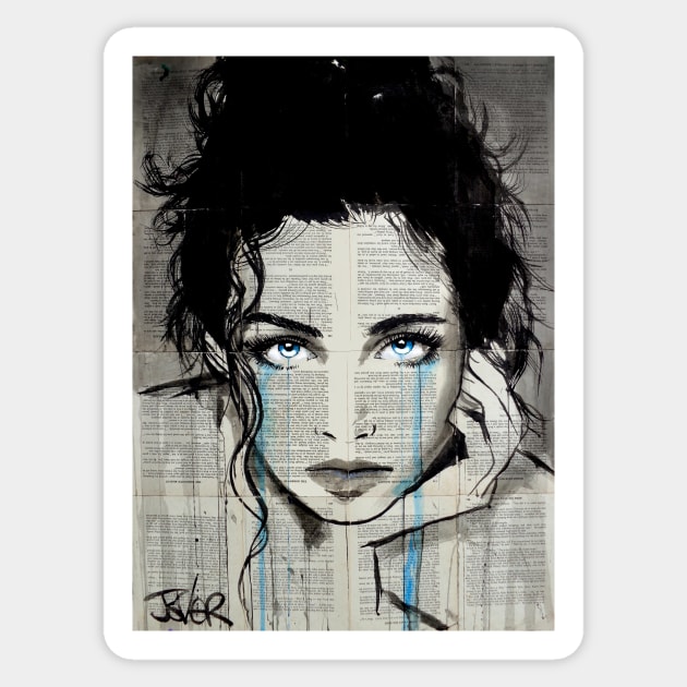 Intuition Sticker by Loui Jover 